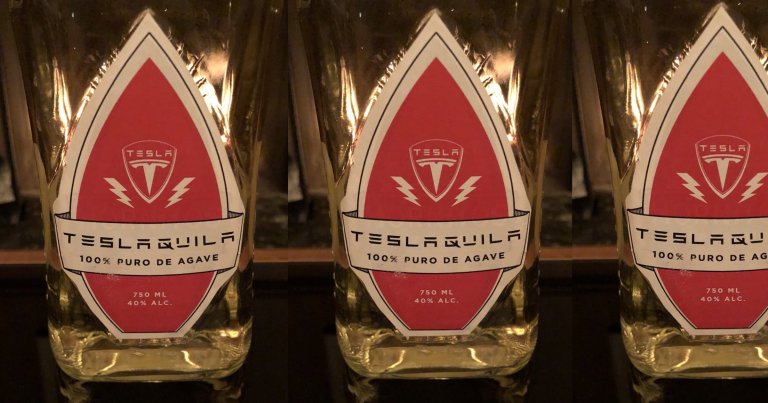 Tesla Filed a Trademark Application for “Teslaquila,” Because of Course It Did