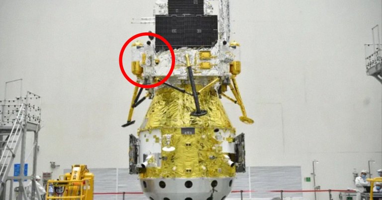 Images show what appear to be a small rover attached to China's Chang'e-6 sample return mission on the far side of the Moon.